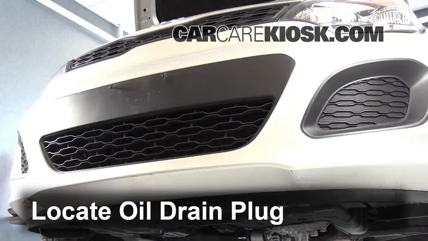 2012 Kia Rio5 LX 1.6L 4 Cyl. Oil Change Oil and Oil Filter